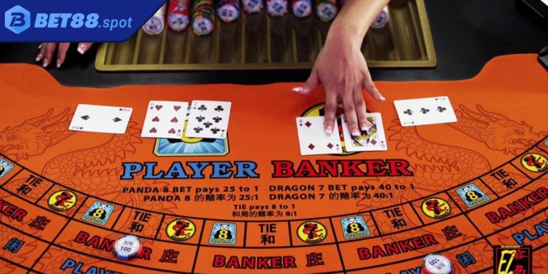 Baccarat Bet88 – Khám Phá Trò Chơi Bài Chiến Thuật Đỉnh Cao 2 Cách tính điểm và kết quả