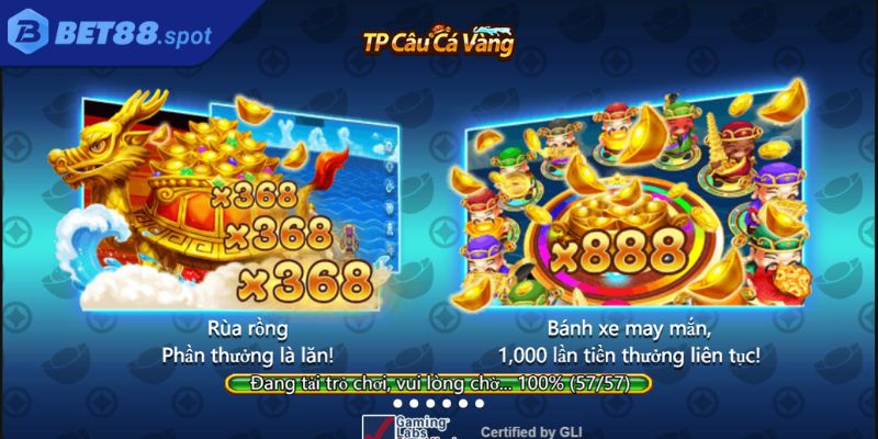 Giới thiệu game Câu cá vàng Bet88
