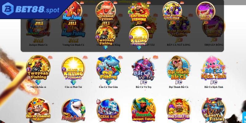 Giới thiệu sảnh game FC Bet88
