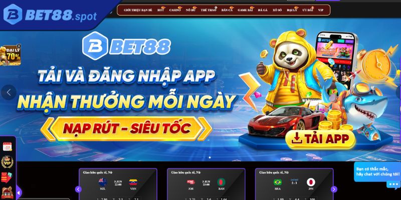 Khuyến mãi tặng code miễn phí Bet88
