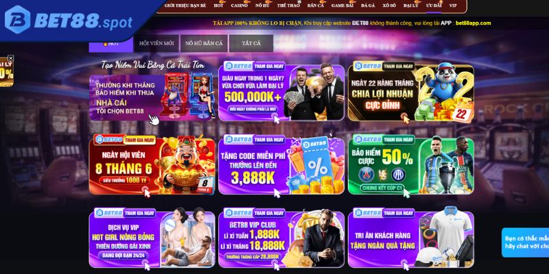 Sử dụng khuyến mãi và khám phá các trò chơi