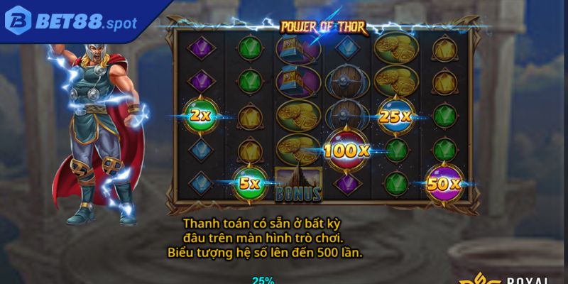 Tổng quan về Thần Sấm Thor Bet88
