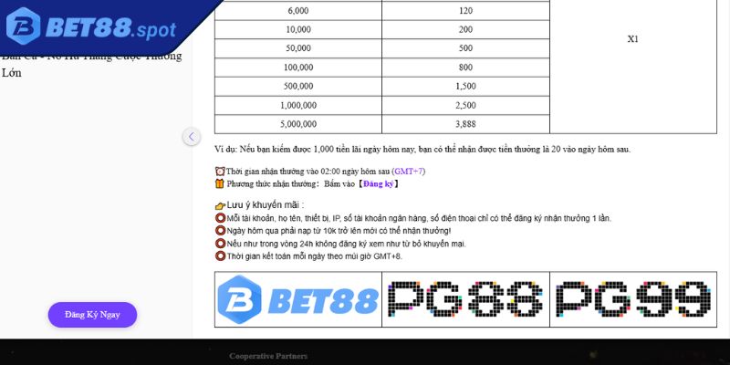 Lưu ý khi sử dụng ưu đãi